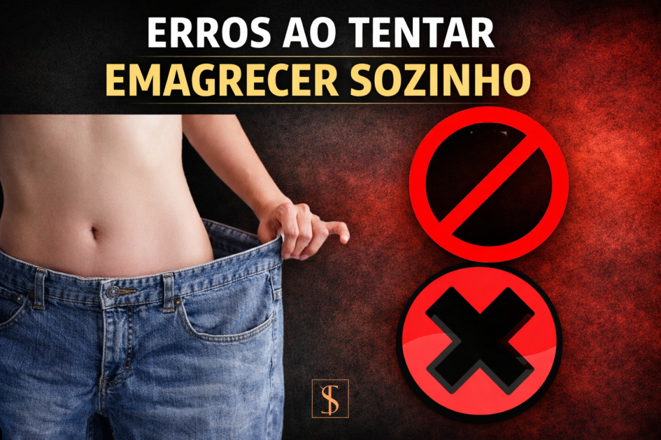 Principais Erros ao Tentar Emagrecer Sozinho